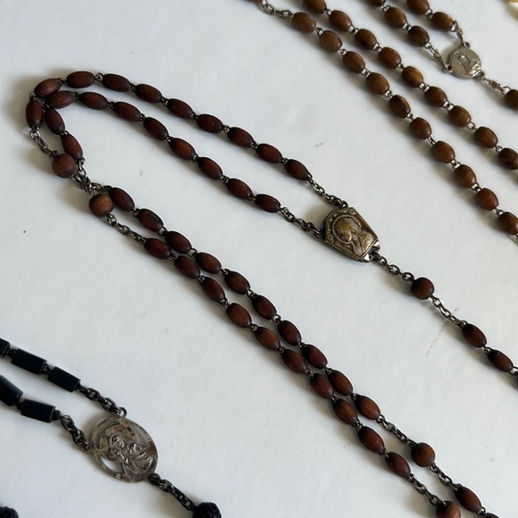 Rosaries Necklaces Religious Cross Medals Catholic Mary God Benediction - Picture 16 of 17
